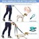PuppyDoggy Dog leash for Large Medium Dogs 6 ft Reflective Stitching Large Leash with 2 Traffic Padded Handles Dog Lead Rope Pet Leash for Running Walking Training (Pink 1 pack