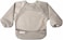 Tiny Twinkle Mess Proof Baby Bib, 2 Pack Long Sleeve Bib Outfit, Waterproof Bibs for Toddlers, Machine Washable, Tug Proof (Grey Indigo, Small 6-24 Months