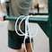 EliteSRS6mm PVC Jump Ropes for FitnessIndoor/Outdoor Adjustable Boxing Jump Rope w/Unbreakable HandlesUltra-Durable Non-Kinking PVCSkipping Rope for MenWomenBox Rope Jump Rope