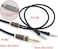 NewFantasia 6N OCC Copper Silver Plated Upgrade Audio Cable Compatible with Sennheiser HD800, HD800S, HD820 Headphones with 3.5mm Male and 6.3mm Adapter Walnut Wood Shell