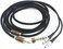 NewFantasia 6N OCC Copper Silver Plated Upgrade Audio Cable Compatible with Sennheiser HD800, HD800S, HD820 Headphones with 3.5mm Male and 6.3mm Adapter Walnut Wood Shell