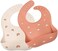 ROCCED Baby Silicone Bibs 2 Pack Waterproof, Easy Wipe Silicone Bib for Babies, Toddlers