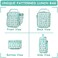 VASCHY Lunch Boxes Bag for Kids, Insulated Lunchbox Reusable Containers for Girls with Detachable Shoulder Strap for School Flamingos