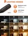 Monotremp Book Light Clip On Rechargeable, 3 Brightness Levels &times; 3 Color Temperatures Small Reading Lights for Books in Bed, 1.3 oz Lightweight, Up to 70 Hours Eye-Friendly Lighting for Kids