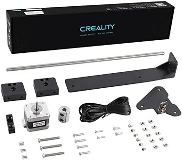 طقم ترقية المحور Z المزدوج الرسمي لطابعة Creality ثلاثية الأبعاد Ender 3، مزود ببرغي لولبي، وحامل معدني لمصدر الطاقة، ومحرك متدرج. طقم ترقيات لطابعات Ender 3، وEnder 3 Pro، وEnder 3 V2 ثلاثية الأبعاد.