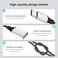 MOGOOD USB C Male to Three USB Female Cable Adapter,Type C to 3 Type A 2.1 Port Splitter Dongle Cord Converter Connector Multiple Multi Hub for MacBook,iPad Pro Air,Microsoft Surface Go,PC,Laptop