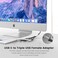 MOGOOD USB C Male to Three USB Female Cable Adapter,Type C to 3 Type A 2.1 Port Splitter Dongle Cord Converter Connector Multiple Multi Hub for MacBook,iPad Pro Air,Microsoft Surface Go,PC,Laptop
