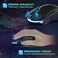 WEEMSBOX Wired Gaming Mouse [Breathing RGB LED] [Plug Play] High-Precision Adjustable 7200 DPI, 7 Programmable Buttons, Ergonomic Computer USB Mice for Windows/PC/Mac/Laptop Gamer