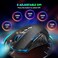 WEEMSBOX Wired Gaming Mouse [Breathing RGB LED] [Plug Play] High-Precision Adjustable 7200 DPI, 7 Programmable Buttons, Ergonomic Computer USB Mice for Windows/PC/Mac/Laptop Gamer