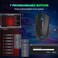 WEEMSBOX Wired Gaming Mouse [Breathing RGB LED] [Plug Play] High-Precision Adjustable 7200 DPI, 7 Programmable Buttons, Ergonomic Computer USB Mice for Windows/PC/Mac/Laptop Gamer