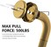 ZUEXT 2 Pack 20 Inch Anti Slip Bronze Shower Grab Bar Polished Gold, Antique Brass Bathroom Grab Bar, Knurled Balance Bar,Safety Hand Rail Support Handicap Elderly Injury Senior Assist Bath Handle