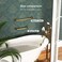 ZUEXT 2 Pack 20 Inch Anti Slip Bronze Shower Grab Bar Polished Gold, Antique Brass Bathroom Grab Bar, Knurled Balance Bar,Safety Hand Rail Support Handicap Elderly Injury Senior Assist Bath Handle