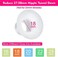 LOZAEVE 18mm Silicone Flange Inserts Compatible with for Spectra S1/S2, Medela, Bellababy, Elvie, Paruu R12 P10, Momcozy S9 S10 S12 Pro, Freemie Breast Pump Shield, Reduce 27-28mm Tunnel to 18mm, 2pcs