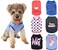 DroolingDog 6 Pack Cat Clothes Small Dog Puppy Shirts Pet Dog T Shirt for Dogs Tshirts Girl Puppy T-Shirt Boy Dog Clothes Cats Vest Apparel
