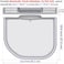 Uszily 5231EL1001C Lint Filter Replacement for LG and Kenmore Dryers, Ultra Durable Dryer Lint Screen