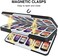 HEIYING Game Storage Protective Case for SwitchSwitch OLED Game Card, Custom Pattern Switch Lite Game Card Storage with 48 Game Card Slots and 24 Micro SD Card Slots.
