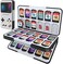 HEIYING Game Storage Protective Case for SwitchSwitch OLED Game Card, Custom Pattern Switch Lite Game Card Storage with 48 Game Card Slots and 24 Micro SD Card Slots.