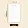 Temlum 100 Pcs Keychain Display Cards with Self-Sealing Bags, 3'' x 4.7'' Keychain Cards Holder for Display Keyring Cards Jewelry Packaging Supplies (White