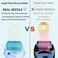 Angel Kiss 192 Derma Roller REAL NEEDLES 0.25 mm Titanium Microneedling Roller for Face Body Beard for Women and Men, w/Storage Case