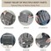 UNCN Microwave Heating Pad 7x17Microwavable Heat Pad for Pain ReliefReusable Bean BagWeighted Hot Pack for Neck, Shoulder, Cramps, BackWarm Compress