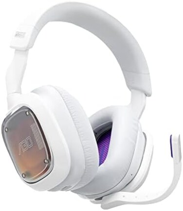 ASTRO Gaming Logitech G A30 LIGHTSPEED Wireless Headset - Bluetooth, Dolby Atmos/3D Audio Compatible, Detachable Boom, 27hr battery, for PS5, PS4, Nintendo Switch, PC, Android