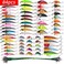 Aorace Fishing Lures Kit Mixed Including Minnow Popper Crank Baits with Hooks for Saltwater Freshwater Trout Bass Salmon Fishing