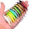 Aorace Fishing Lures Kit Mixed Including Minnow Popper Crank Baits with Hooks for Saltwater Freshwater Trout Bass Salmon Fishing