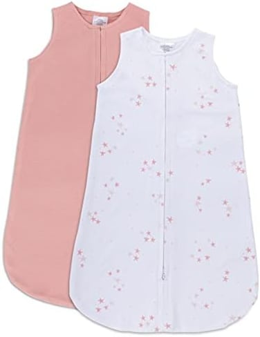 Ely's &amp; Co. Ely'sCo. baby-girls Ecwb wearable blanket (pack of 2
