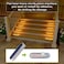 DetarZinLED Solar Step Lights Waterproof,Warm White Deck Outdoor,Solar Fence LED,Solar for Stairs,Yard,Patio,Post,Railing,Garden,Backyard,Front Door,Pathway,Driveway,Porch(4 Pack