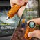 POXIMO Gifts for Men Women EDC Multitool 5-in-1 Tactical Survival Gear with Flashlight, Lighter(No Fuel, Glass Breaker, Whistle, Cutter, Compass, A Cool Birthday Gift, Nice Camping Tool Kit