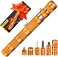 POXIMO Gifts for Men Women EDC Multitool 5-in-1 Tactical Survival Gear with Flashlight, Lighter(No Fuel, Glass Breaker, Whistle, Cutter, Compass, A Cool Birthday Gift, Nice Camping Tool Kit