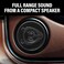 BOSS Audio Systems CH3220B Chaos Series 3.5 Inch Car Stereo Door Speakers - 140 Watts Max, 2 Way, Full Range Audio, Tweeters, Coaxial, Sold in Pairs