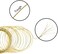 SAVITA 6m / 19.7 Ft Picture Hanging Wire Metal Wire Photo Frame Hanging Wire for Art Work Mirrors Clock