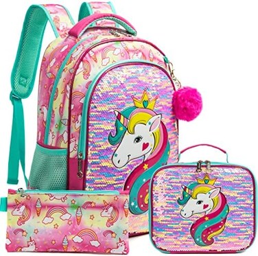 Meetbelify girls M0060 Luggage- Kids' Luggage