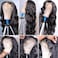 Gabrielle 20 Inch HD Frontal Wigs Human Hair Body Wave 13x4 Lace Front Wigs Human Hair Pre Plucked Lace Frontal Human Hair Wigs Body Wave Ear To Ear Lace Frontal Human Hair Wigs for Black Women Gluele