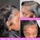 Gabrielle 20 Inch HD Frontal Wigs Human Hair Body Wave 13x4 Lace Front Wigs Human Hair Pre Plucked Lace Frontal Human Hair Wigs Body Wave Ear To Ear Lace Frontal Human Hair Wigs for Black Women Gluele