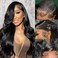 Gabrielle 20 Inch HD Frontal Wigs Human Hair Body Wave 13x4 Lace Front Wigs Human Hair Pre Plucked Lace Frontal Human Hair Wigs Body Wave Ear To Ear Lace Frontal Human Hair Wigs for Black Women Gluele