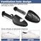 Honeydak 20 Pairs Plastic Shoe Tree Stretcher Shaper Practical Adjustable Length Shoes Boot Holder Shaper Support