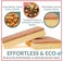 bioGo 12 Pack Biodegradable Kitchen Sponges - Eco-Friendly, Compostable, Natural Cellulose Dish Sponges