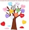 مجموعة MixTeach المكونة من 72 قطعة من قلوب ورقية مقطوعة، مقاس 6 بوصات، بطاقات على شكل قلب، أشكال قلوب كبيرة، قوالب قطع ورقية على شكل قلب لحرف عيد الحب، ومشاريع حرفية مدرسية للأطفال عن الحب والسلام (أل