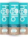 Hello Antiplaque Whitening Toothpaste, Fluoride Free Toothpaste for Teeth Whitening with Natural Peppermint Flavor and Tea Tree Oil, Peroxide Free, Gluten Free, SLS Free, 3 Pack, 4.7 OZ Tubes