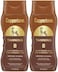 Coppertone Tanning Sunscreen Lotion, Water Resistant Body Sunscreen SPF 8, Broad Spectrum SPF 8 Sunscreen Pack, 8 Fl Oz Bottle, Pack of 2