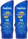 Coppertone Sport Sunscreen Lotion, Broad Spectrum SPF 70 Sunscreen Multi Pack, 7 Fl Oz, Pack of 2