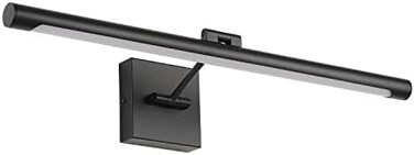 جوسنهاوس - مصباح إطار صور LED أسود مقاس 24.4 بوصة، إضاءة LED للوحات الفنية، 14 واط (ما يعادل 70 واط)، توصيل سلكي، 3000 كلفن