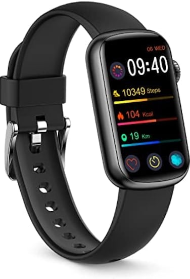 FITVII Slim Fitness Tracker with Blood Oxygen, Blood Pressure, 24/7 Heart Rate and Sleep Tracking, IP68 Waterproof Activity Trackers and Smart Watches with Step Tracker, Pedometer for Women Men