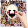 Huaiyuan 100PCS FNAF Stickers Pack, Terror Game Vinyl Waterproof Stickers for Water Bottles,Laptop,Skateboard,Phone,Computer,Car Decals ​Party Supply for Kids,Teens,Adults(Five Nights at Freddy's
