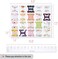 Mr. Pen- Bible Tabs, 120 pcs, Floral Design, Laminated Bible Tabs for Study Bible, Bible Tabs Old and New Testament Bible Book Tabs, Bible Tabs for Women, Tabs for Bible, Mothers Day Gifts