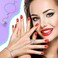 Fumete 6 Pieces Finger Ring Bracelet Linked Rhinestone Hand Harness Chain Slave Bracelet with Ring Everyday Jewelry for Women Girls