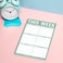 Knock Knock This Week Pad, To Do List NotepadWeekly Agenda Planning Pad (Sage Green, 6 X 22.8 cmes