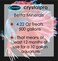 crystalpro Betta Minerals 4.22 Oz Concentrated Mineral Additive for Betta Fish Tank Care - Improves Beta Health, Reduces Stress and Replenishes Protective Coat - Freshwater Aquarium Salt Treats 500 Ga